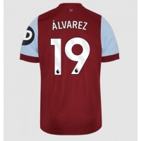 West Ham United Edson Alvarez #19 Domáci futbalový dres 2023-24 Krátky Rukáv